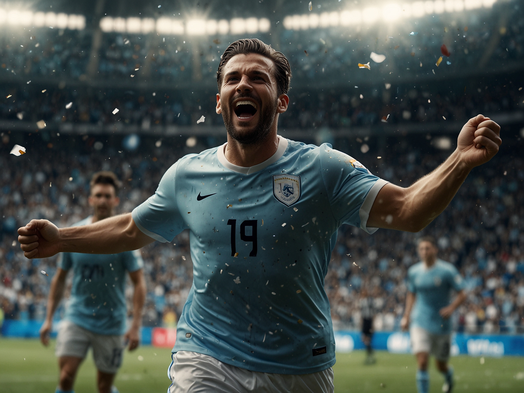 Imagen principal estilo futbolero del Casino del Kun