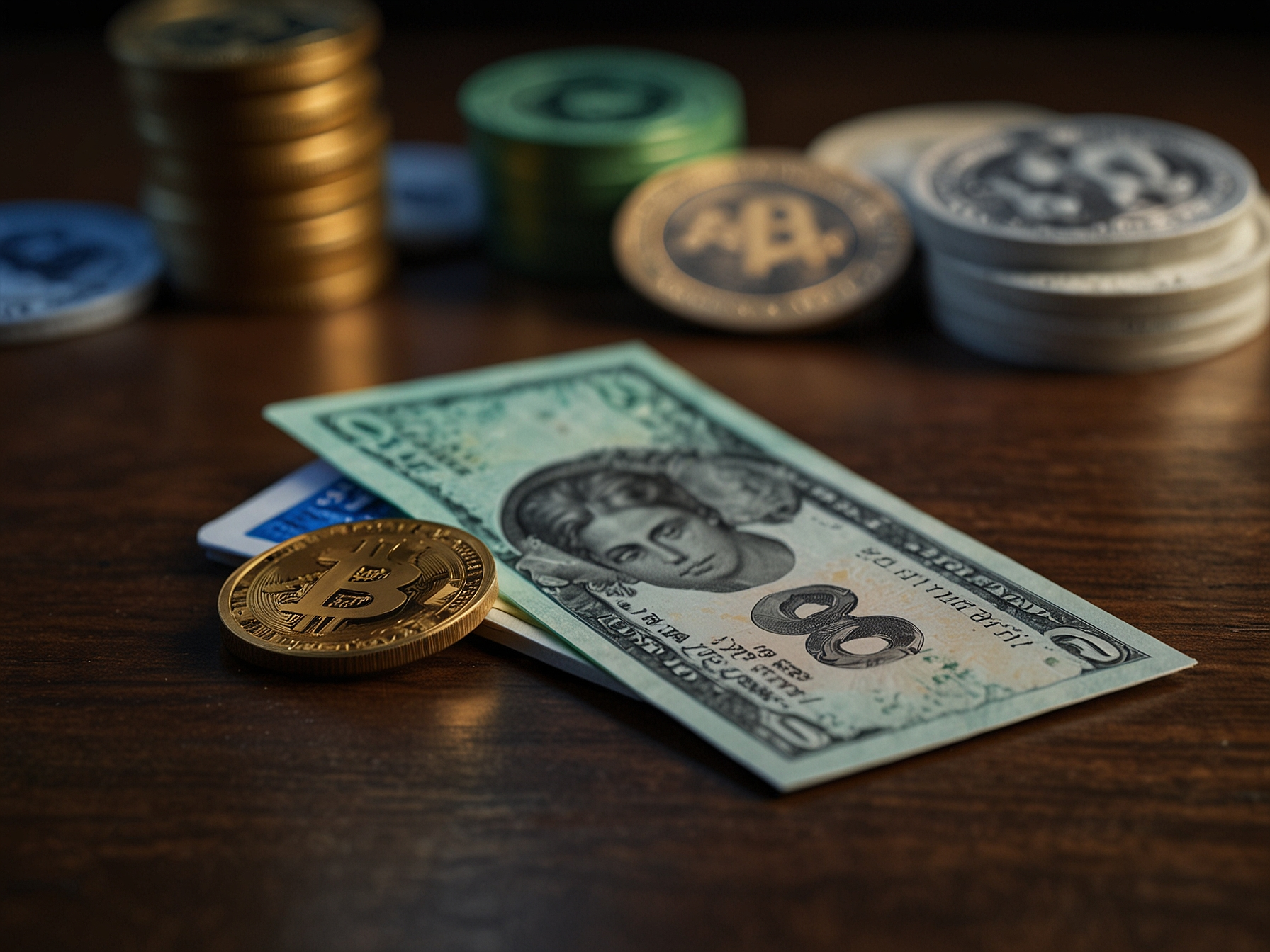 Diversos métodos de pago: efectivo, tarjeta y cripto